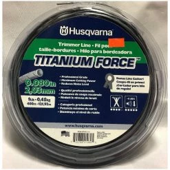 Husqvarna Titanium Force Trimmer Line .080x400' #639005113