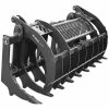 Construction Attachments INC Construction Attachments 74" Xtreme Duty Root Rake W/Grapple #1RRG74