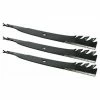 Husqvarna 61" Laser Edge Mulch Blades (Set Of 3) OEM #593368004