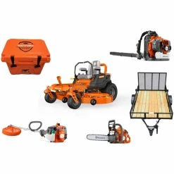AH4235 Ariens Mower Bundle - IKON XD 52 Zero Turn 150BT Blower 130 Chainsaw
