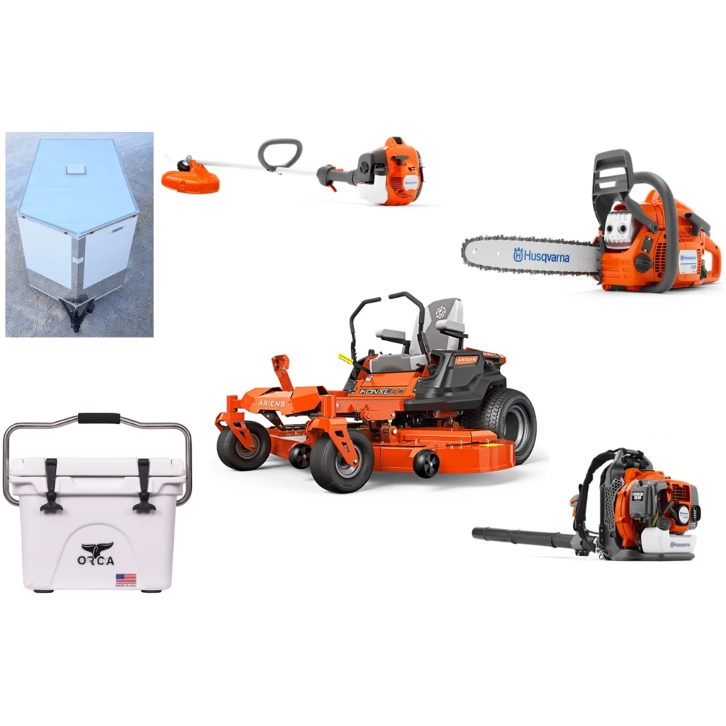 AH460 Ariens Mower Bundle - IKON XL 60 Zero Turn 150BT Blower 7x12 Enclosed Trailer 1 AH460 Ariens Mower Bundle - IKON XL 60 Zero Turn 150BT Blower 7x12 Enclosed Trailer