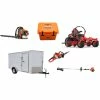 Cynergy Cargo LLC GE4120 Gravely Mower Bundle - ZT HD 52 Zero Turn 350BT Blower SRM-225 Trimmer