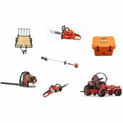 Caliber Trailer Mfg. GE4128 Gravely Mower Bundle - ZT HD 52 Zero Turn 350BT Blower SRM-225 Trimmer