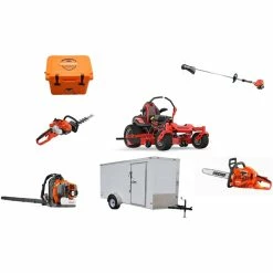 Cynergy Cargo LLC GE4129 Gravely Mower Bundle - ZT HD 52 Zero Turn 350BT Blower SRM-225 Trimmer