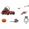 Caliber Trailer Mfg. GE4208 Gravely Mower Bundle - ZT HD 44 Zero Turn 350BT Blower SRM-225 Trimmer