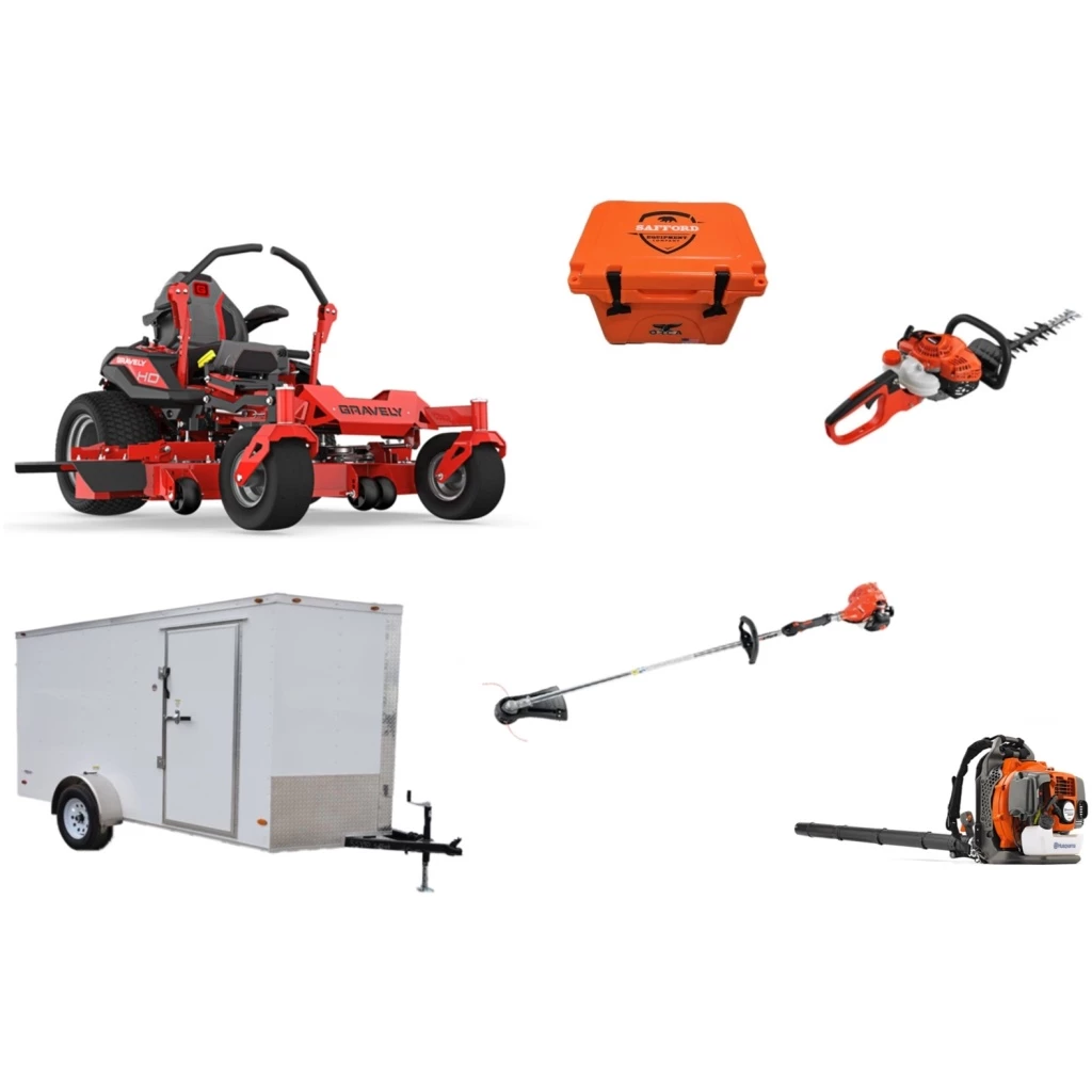 Cynergy Cargo LLC GE4209 Gravely Mower Bundle - ZT HD 44 Zero Turn 350BT Blower SRM-225 Trimmer 1 Cynergy Cargo LLC GE4209 Gravely Mower Bundle - ZT HD 44 Zero Turn 350BT Blower SRM-225 Trimmer
