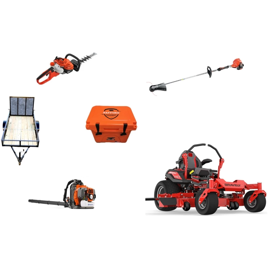 Caliber Trailer Mfg. GE4214 Gravely Mower Bundle - ZT HD 48 Zero Turn 350BT Blower SRM-225 Trimmer 1 Caliber Trailer Mfg. GE4214 Gravely Mower Bundle - ZT HD 48 Zero Turn 350BT Blower SRM-225 Trimmer