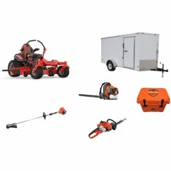 Cynergy Cargo LLC GE4215 Gravely Mower Bundle - ZT HD 48 Zero Turn 350BT Blower SRM-225 Trimmer