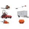 Cynergy Cargo LLC GE574 Gravely Mower Bundle - Pro Turn ZX 60 Zero Turn 350BT Blower SRM-225 Trimmer
