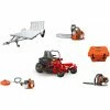 GH4135 Gravely Mower Bundle - ZT X 52 Zero Turn 150BT Blower MU80X10AR Mission Trailer