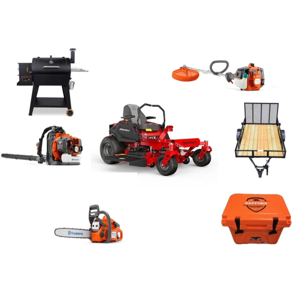 Caliber Trailer Mfg. GH4207 Gravely Mower Bundle - ZT X 52 Zero Turn 150BT Blower 128LD Trimmer 1 Caliber Trailer Mfg. GH4207 Gravely Mower Bundle - ZT X 52 Zero Turn 150BT Blower 128LD Trimmer