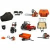 Caliber Trailer Mfg. GH496 Gravely Mower Bundle - ZT X 52 Zero Turn 150BT Blower 128LD Trimmer