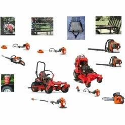 Caliber Trailer Mfg. GH515 Gravely Mower Bundle - Pro Turn ZX 52 Zero Turn Pro-Stance 36 Stand On 7x16 Utility Trailer