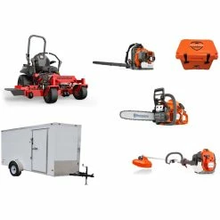 Cynergy Cargo LLC GH625 Gravely Mower Bundle - Pro Turn 160 Zero Turn 350BT Blower 525L Trimmer