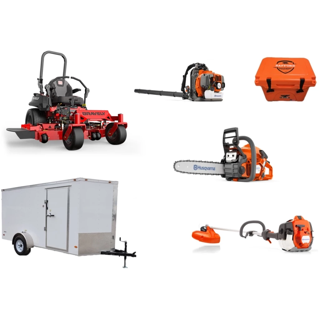 Cynergy Cargo LLC GH629 Gravely Mower Bundle - Pro Turn 152 Zero Turn 350BT Blower 525L Trimmer 1 Cynergy Cargo LLC GH629 Gravely Mower Bundle - Pro Turn 152 Zero Turn 350BT Blower 525L Trimmer