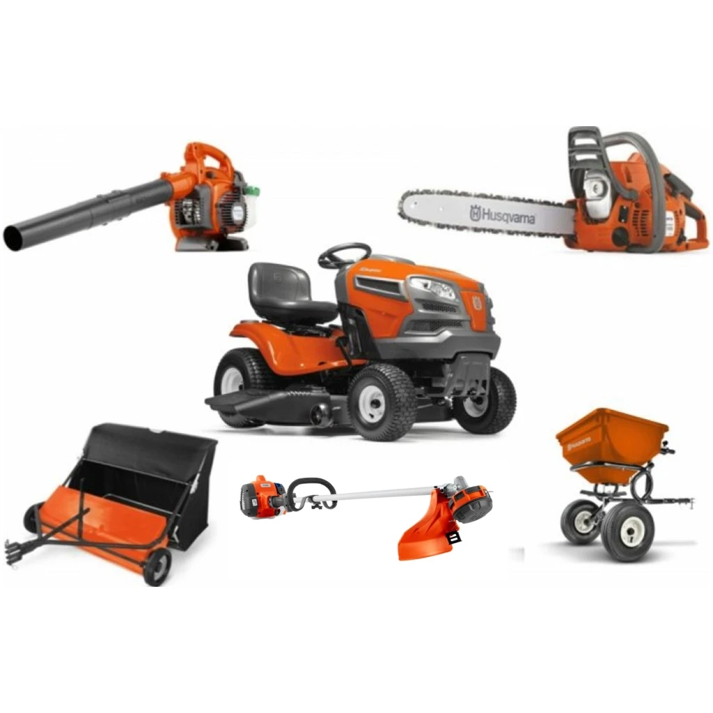 Briggs & Stratton HH102 Husqvarna Mower Bundle - YTH18542 Lawn Tractor 125B Blower 130L Trimmer 1 Briggs & Stratton HH102 Husqvarna Mower Bundle - YTH18542 Lawn Tractor 125B Blower 130L Trimmer