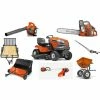 Briggs & Stratton HH106 Husqvarna Mower Bundle - YTH22V46 Lawn Tractor 125B Blower 330LK Trimmer