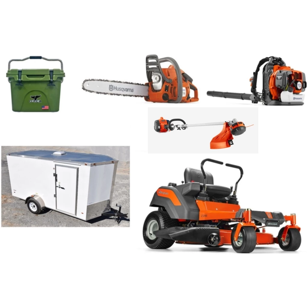 Cynergy Cargo LLC HH308 Husqvarna Mower Bundle - Z246 Zero Turn 150BT Blower 6x12 Enclosed Trailer 1 Cynergy Cargo LLC HH308 Husqvarna Mower Bundle - Z246 Zero Turn 150BT Blower 6x12 Enclosed Trailer