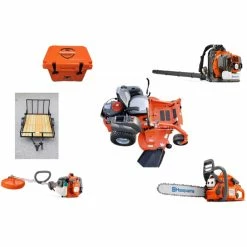 Briggs & Stratton HH402 FAB Endurance Bundle Husqvarna MZ 61 Zero Turn Mower Bundle