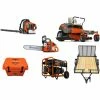 Caliber Trailer Mfg. HH4146 Husqvarna Mower Bundle - Z248F Zero Turn 445 Chainsaw 7680 Generator