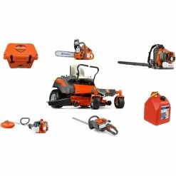 HH4160 Husqvarna Mower Bundle - Z248F Zero Turn 350BT Blower 435e Chainsaw