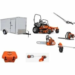 Cynergy Cargo LLC HH4184 Husqvarna Mower Bundle - MZ 54 Zero Turn 150BT Blower 330LK Trimmer