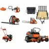 Caliber Trailer Mfg. HH4241 Husqvarna Mower Bundle - Z254F Zero Turn 150BT Blower TW17116DMN Tiller