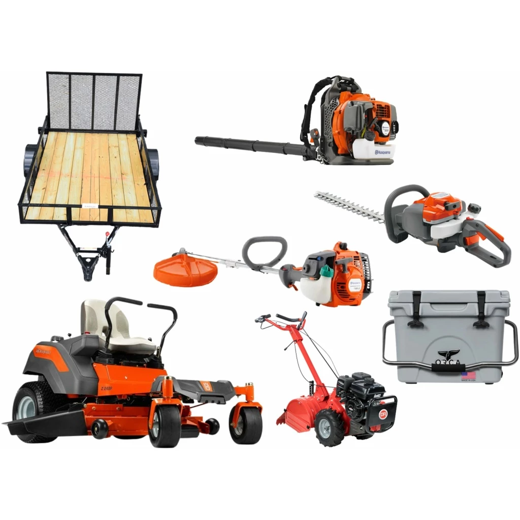 Caliber Trailer Mfg. HH4248 Husqvarna Mower Bundle - Z248F Zero Turn 350BT Blower TW19118BMN Tiller 1 Caliber Trailer Mfg. HH4248 Husqvarna Mower Bundle - Z248F Zero Turn 350BT Blower TW19118BMN Tiller