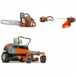 HH430 Husqvarna Mower Bundle - Z242F Zero Turn 120 II Chainsaw 130L Trimmer