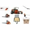 Caliber Trailer Mfg. HH450 Husqvarna Mower Bundle - Z248F Zero Turn 150BT Blower 330LK Trimmer