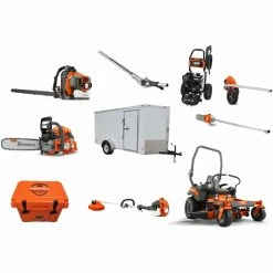 Cynergy Cargo LLC HH537 Husqvarna Mower Bundle - Z454 Zero Turn 350BT Blower 525LK Trimmer