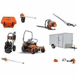 Cynergy Cargo LLC HH539 Husqvarna Mower Bundle - Z454 Zero Turn 560BTS Blower 525LK Trimmer