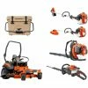 HH588 Husqvarna Mower Bundle - Z460XS Zero Turn 560BTS Blower 525L Trimmer