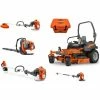 HH602 Husqvarna Mower Bundle - Z560L Zero Turn 560BTS Blower 525LS Trimmer