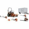 Cynergy Cargo LLC HH616 Husqvarna Mower Bundle - Z548 Zero Turn 350BT Blower 6x12 Enclosed Trailer