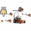 Caliber Trailer Mfg. HH617 Husqvarna Mower Bundle - Z548 Zero Turn 350BT Blower 6x10 Utility Trailer