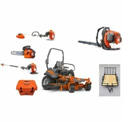 Echo HH721 Husqvarna Mower Bundle - Z560X Zero Turn 350BT Blower 525L Trimmer