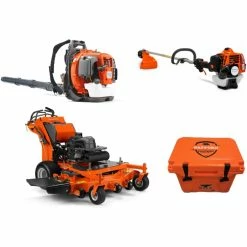 HH736 Husqvarna Mower Bundle - W552 Hydro Walk 560BTS Blower 430LS Trimmer
