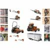 Cynergy Cargo LLC HH741 Husqvarna Mower Bundle - V548 Stand On Z454 Zero Turn 525LS Trimmer