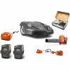 HH804 Husqvarna Mower Bundle - 430XH Automower 520iLX Trimmer 436LiB Blower