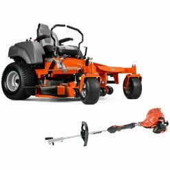 Husqvarna MZ48 Zero Turn Mower Combo Deal PAS-225VP Trimmer