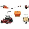 Caliber Trailer Mfg. TE546 Toro Mower Bundle - Titan HD 1500 Zero Turn PB-580T Blower SRM-225 Trimmer