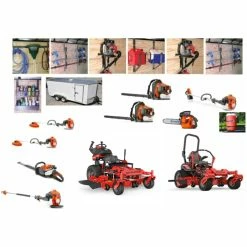 Cynergy Cargo LLC GH514 Gravely Mower Bundle - Pro Turn ZX 52 Zero Turn 7x16 Enclosed Trailer Pro Walk 36 Hydro Walk Behind