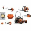Caliber Trailer Mfg. HH532 Husqvarna Mower Bundle - Z454 Zero Turn 560BTS Blower 525L Trimmer